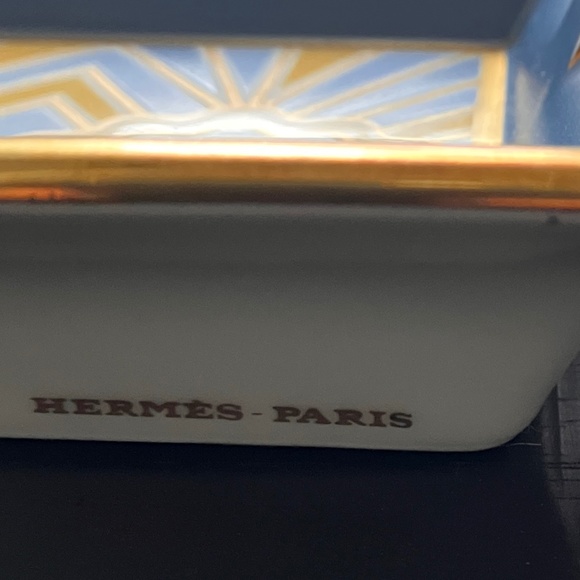VINTAGE HERMÈS PARIS SUN&MOON Ashtray/Change Tray - Picture 9 of 14